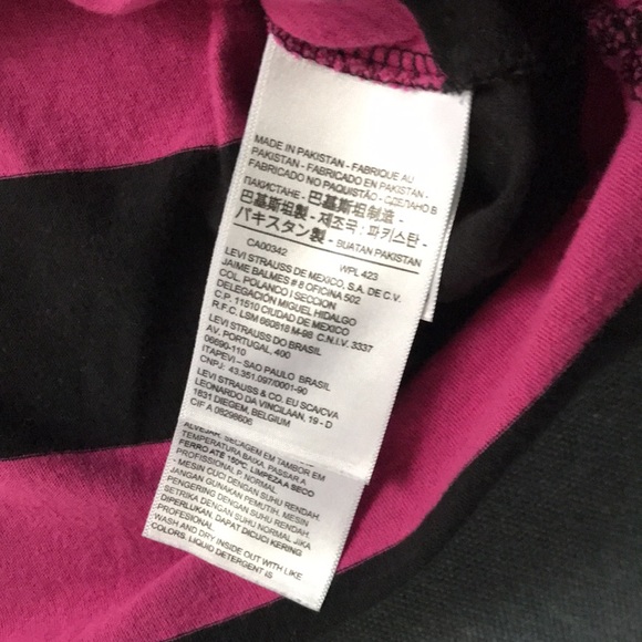 SUPER SOFT classic Levi’s rugby shirt so girly M 💋 - Picture 4 of 5